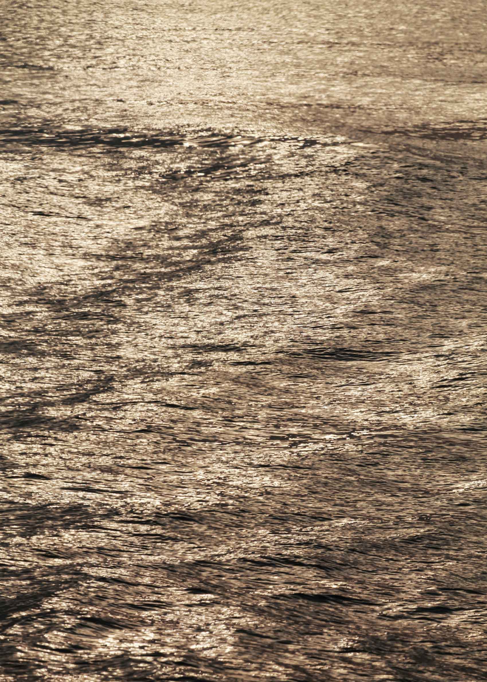 Warm Tide Canvas - Water photography (50x70 cm)