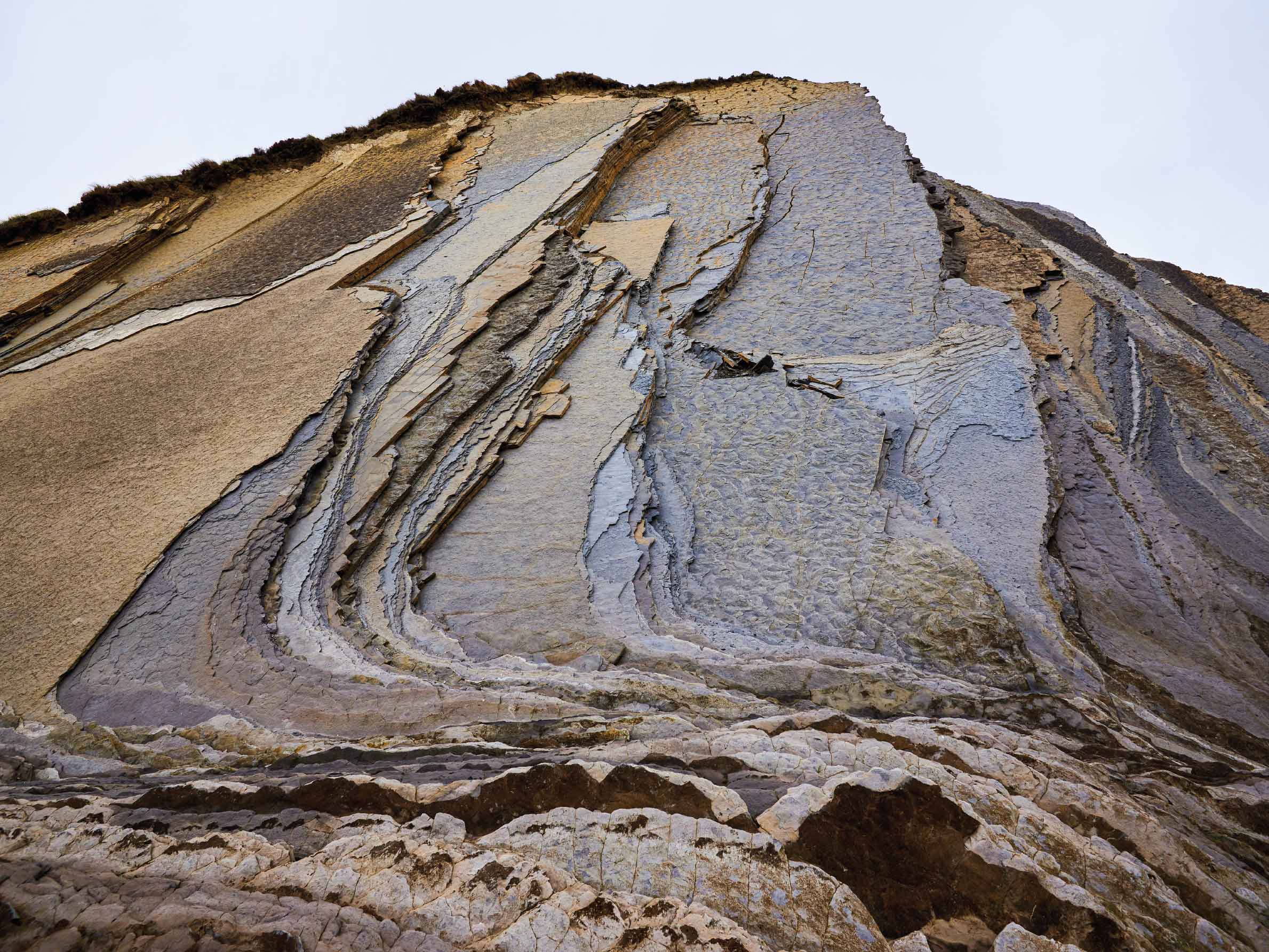 Strata Canvas - Rock photography (70x100 cm)