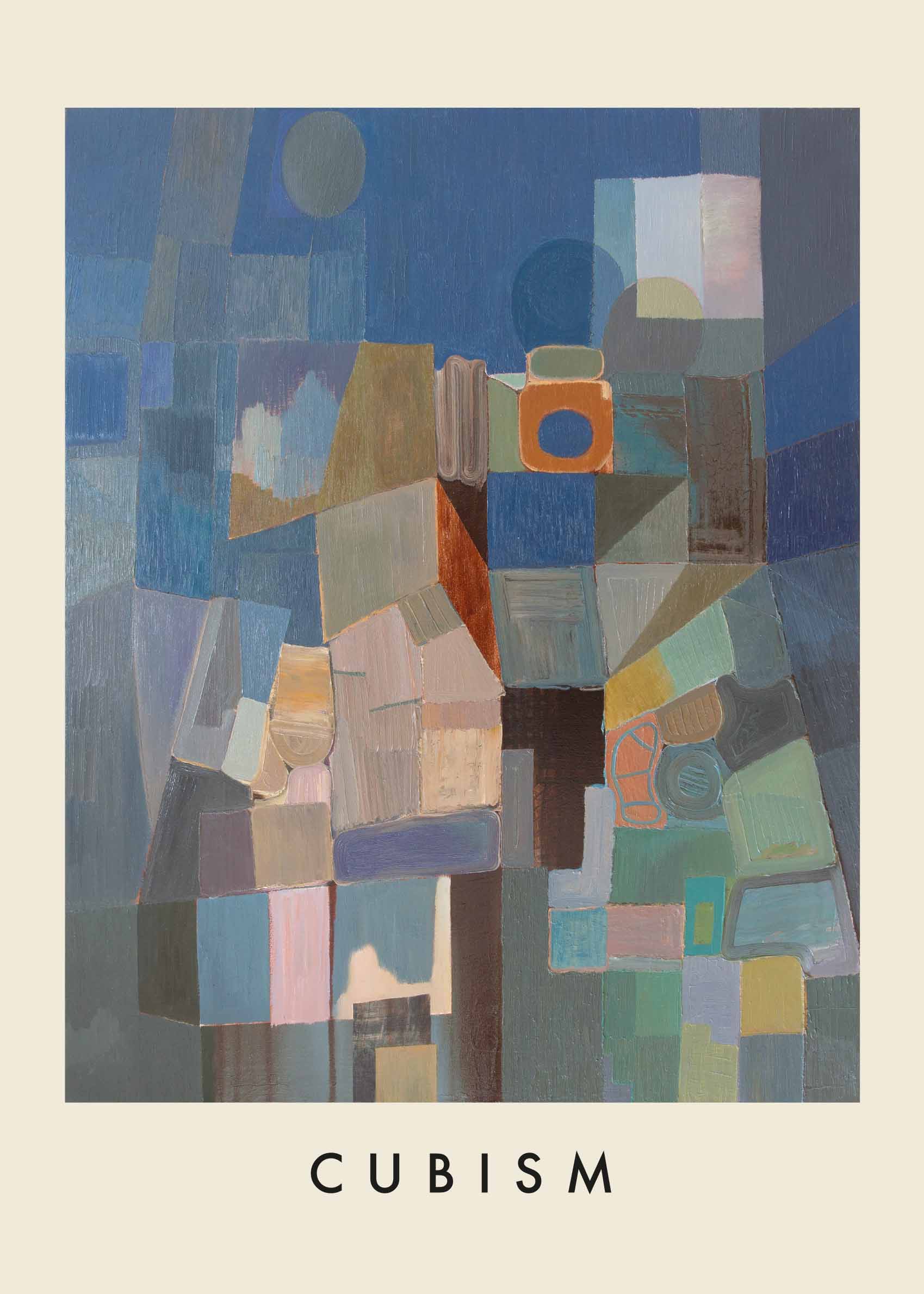 Abstract poster – Cubism | Postery