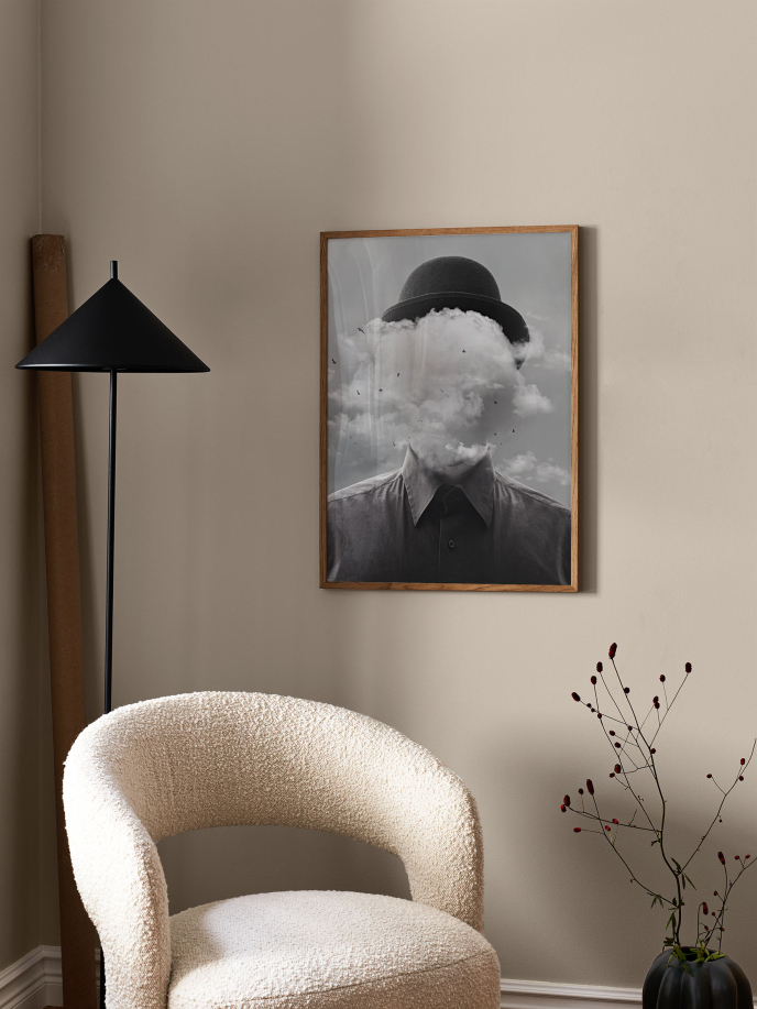 Cloudy Man Poster