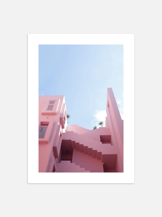 Pink Living Poster