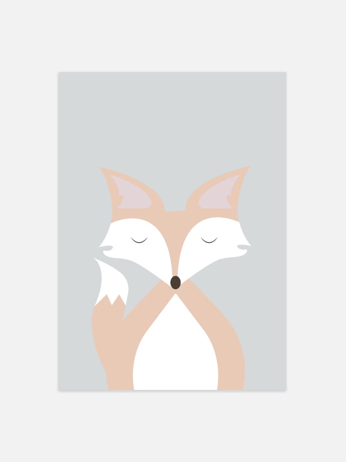 Sleeping Fox Plakat