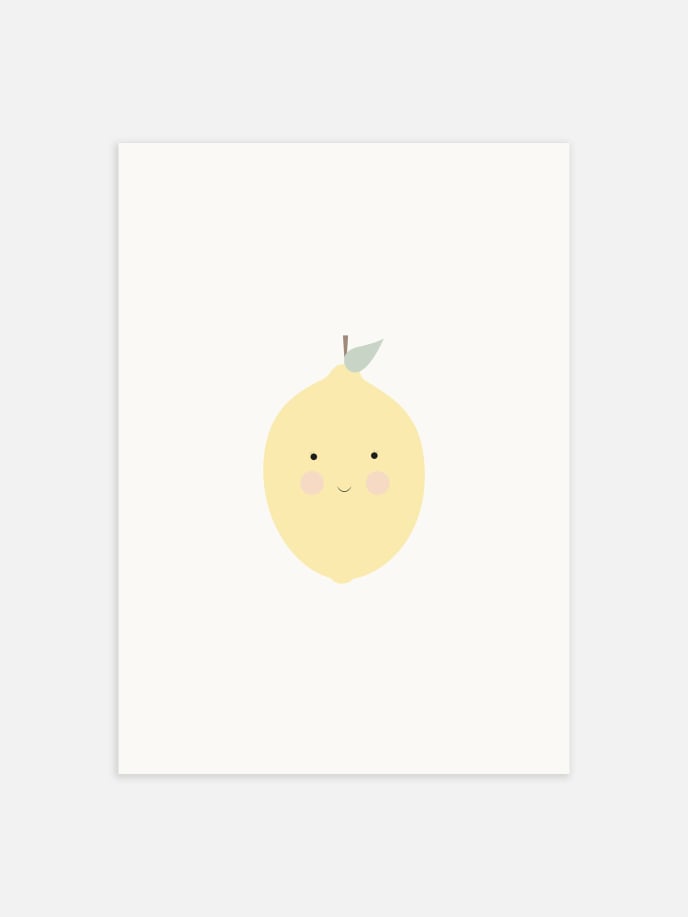 Happy Lemon Plakat