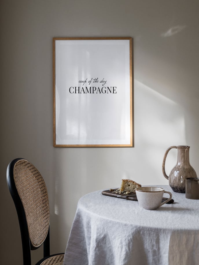 Champagne Soup Poster