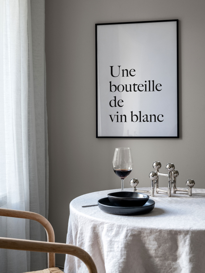 Vin Blanc Plakat