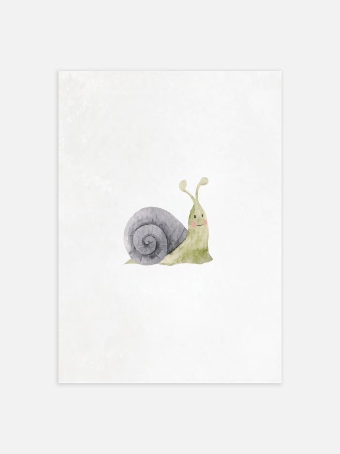 Little Snail Juliste