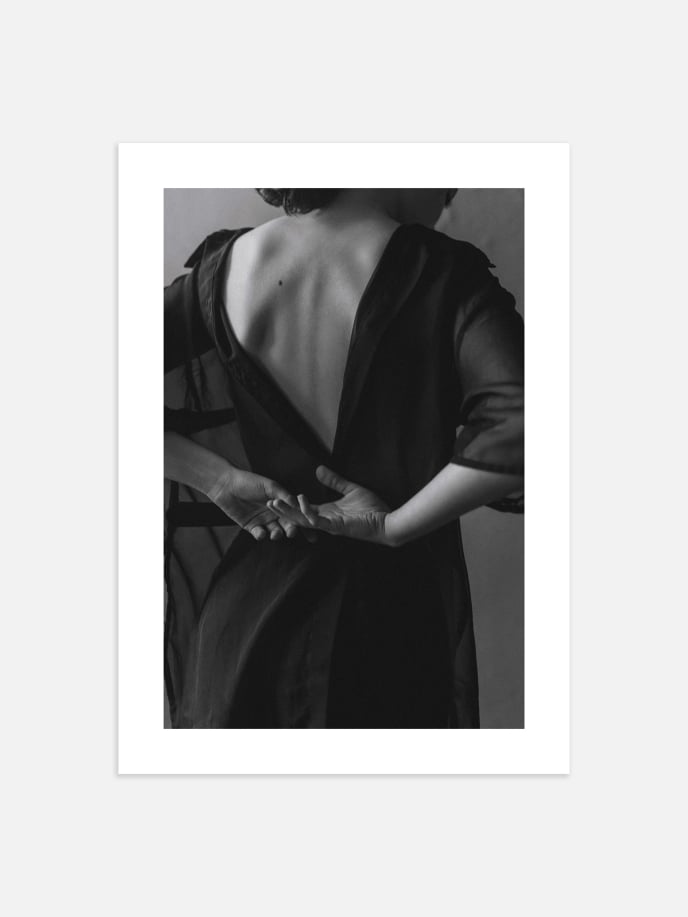 Blurred Dress Poster