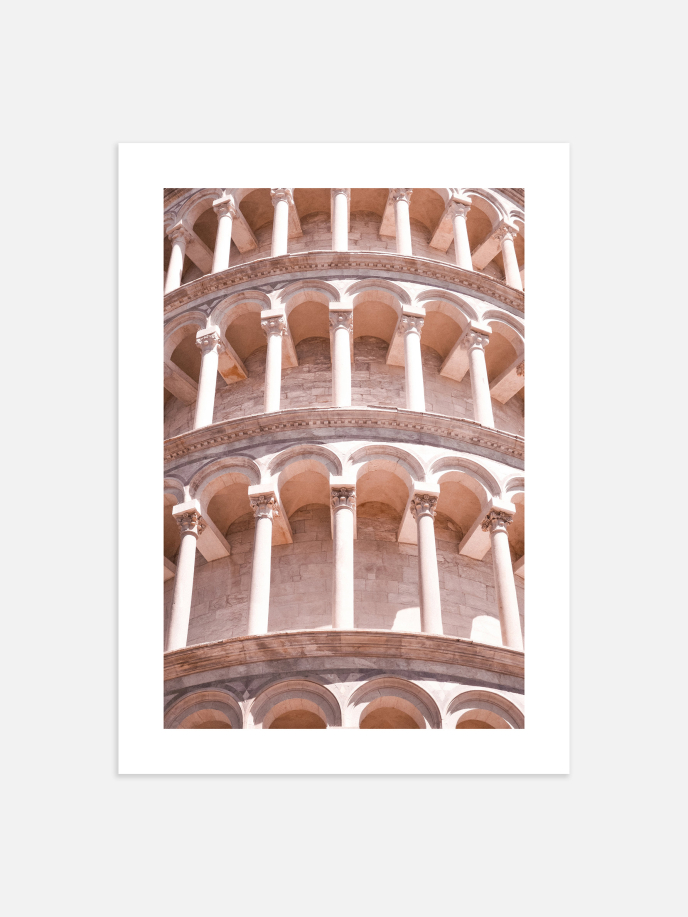Leaning Tower of Pisa Plakat