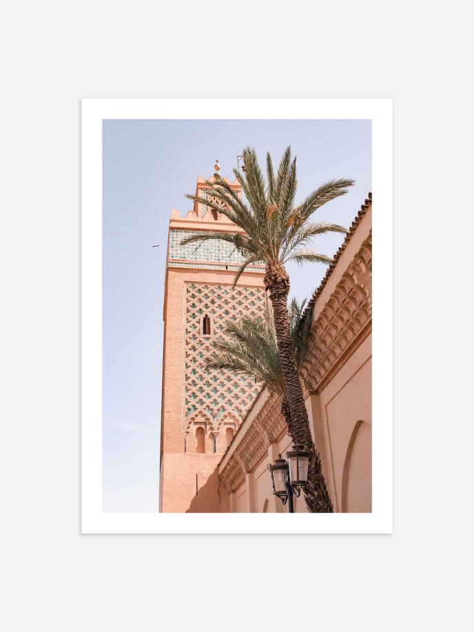 Marrakech Mosque Poster