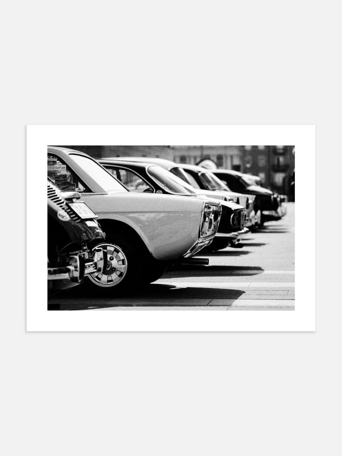 Classic Cars Poster