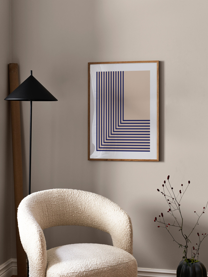 Blue Lines Poster