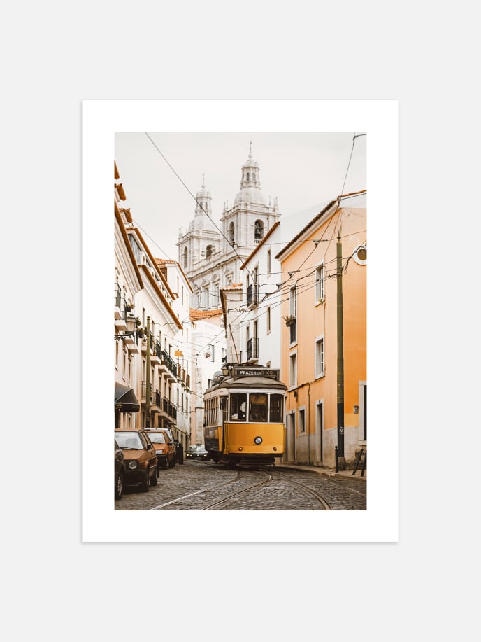 Lisbon Tram Plakat
