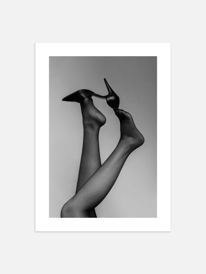Heels in the Air Poster