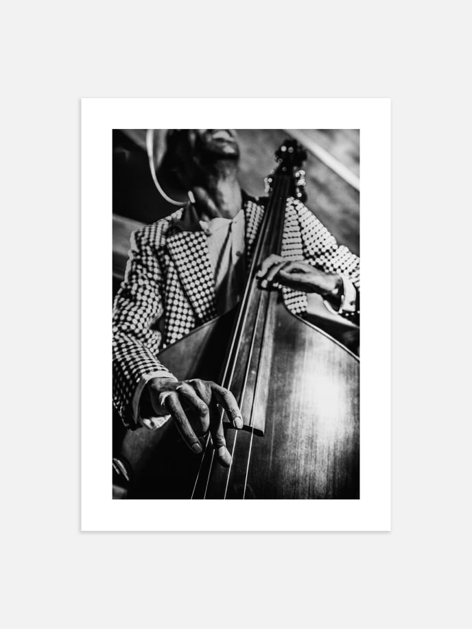 Bass Player Poster