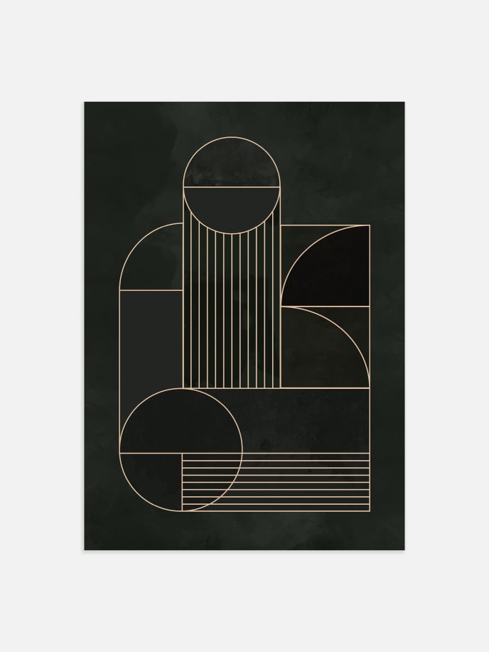 Graphic Pattern Poster