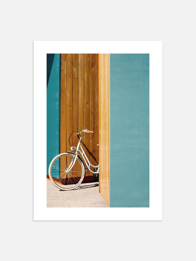 Old Bicycle Poster