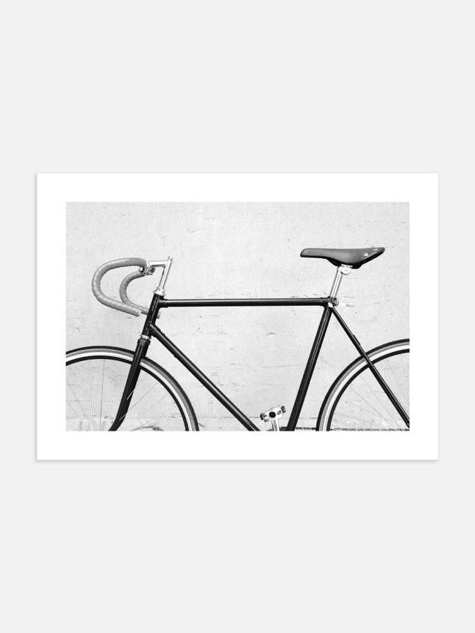 Retro Bike Poster