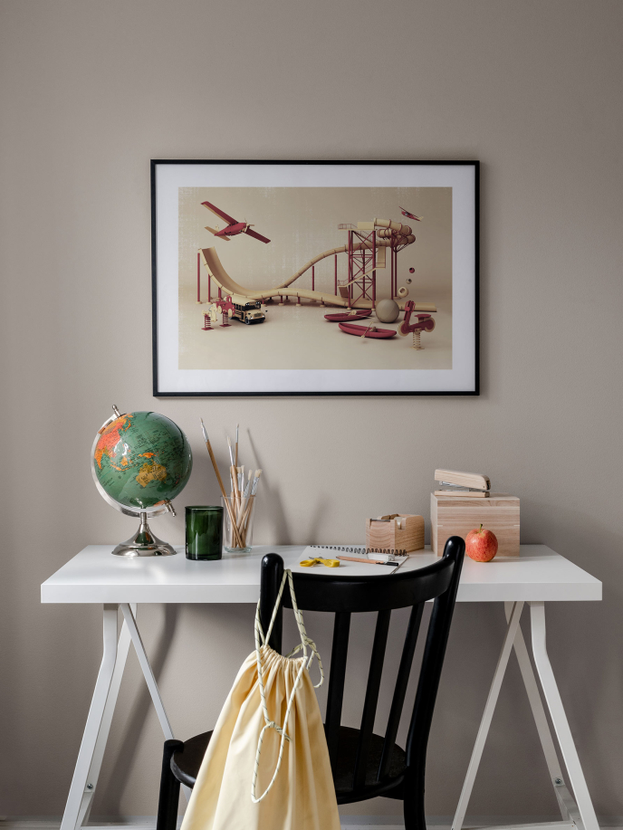 Toy Roller Coaster Poster