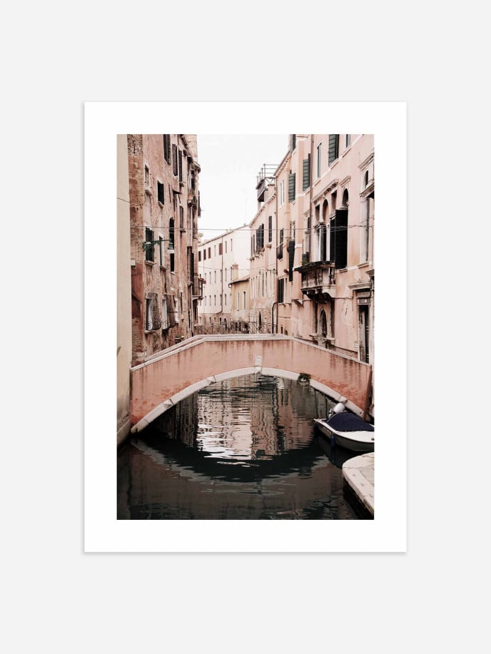 Venice Canal Poster
