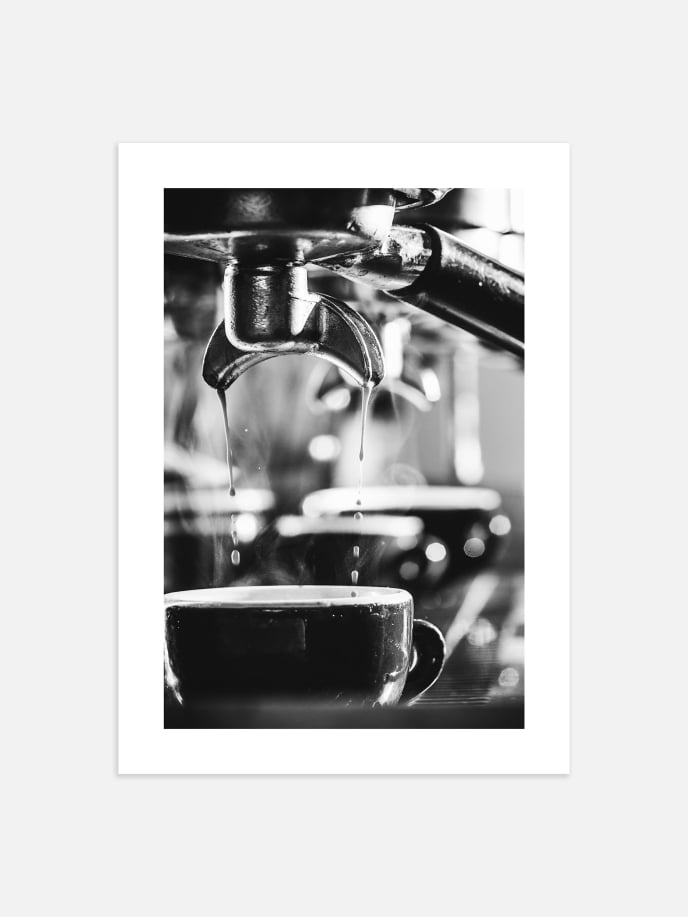 Making Coffee Poster