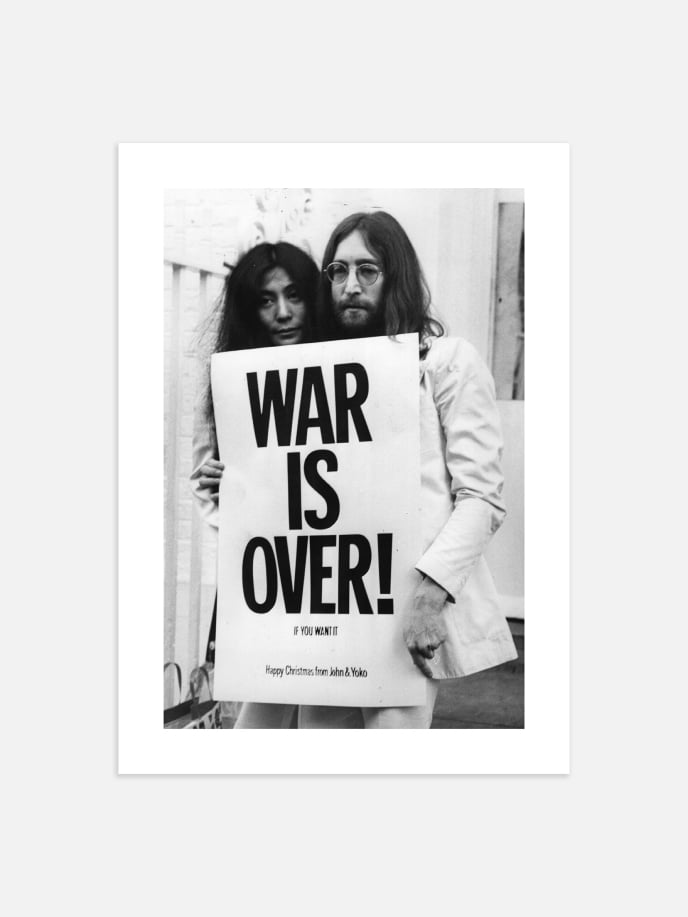 War Is Over Plakat