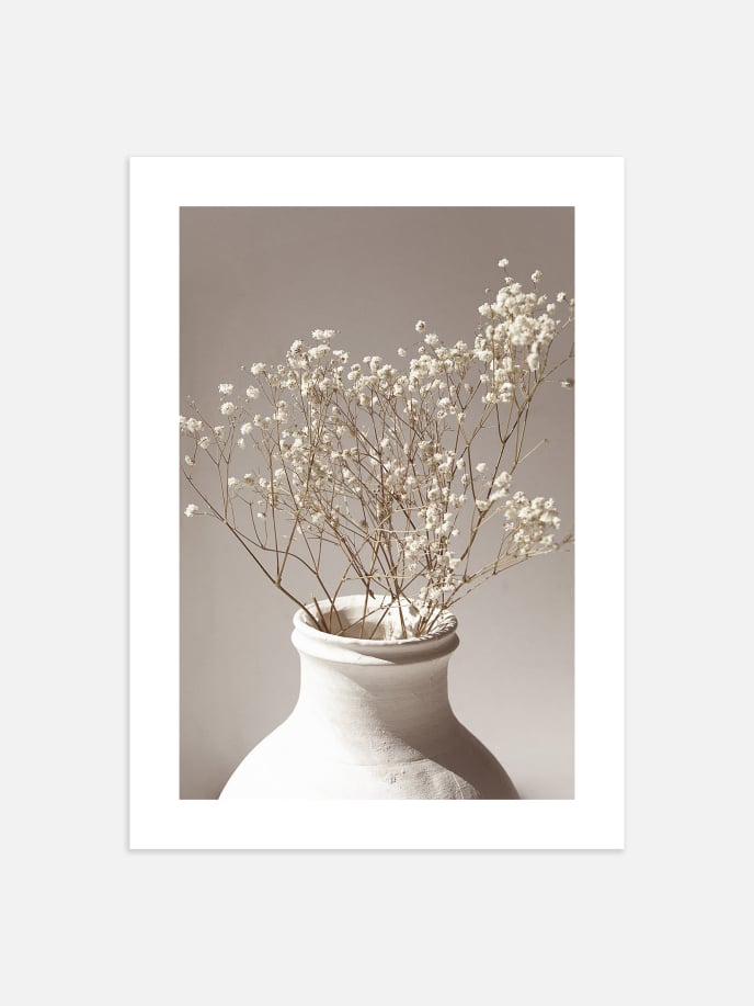 Flower Vase Poster