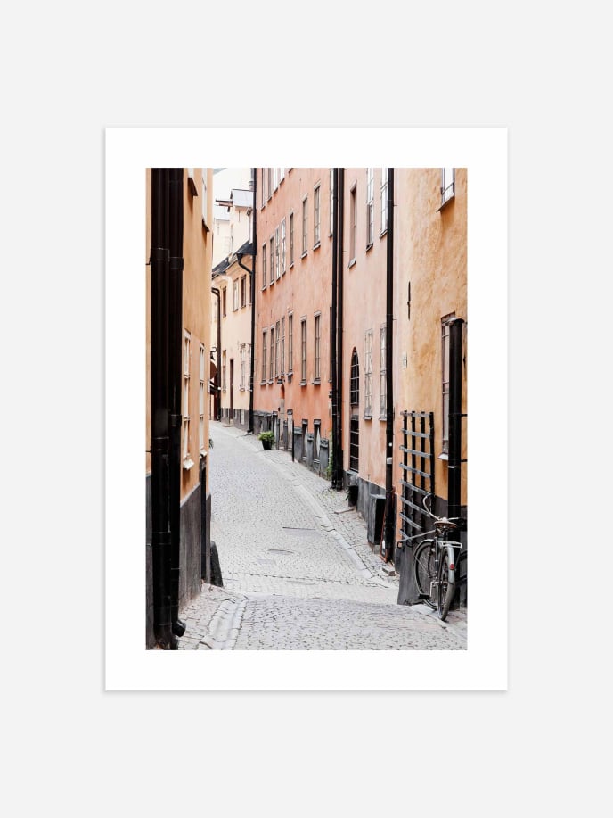 Old Town Stockholm Poster