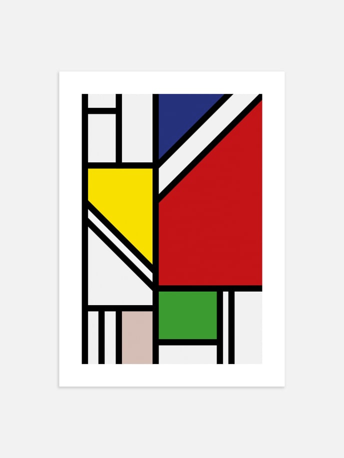 Color Geometry Poster