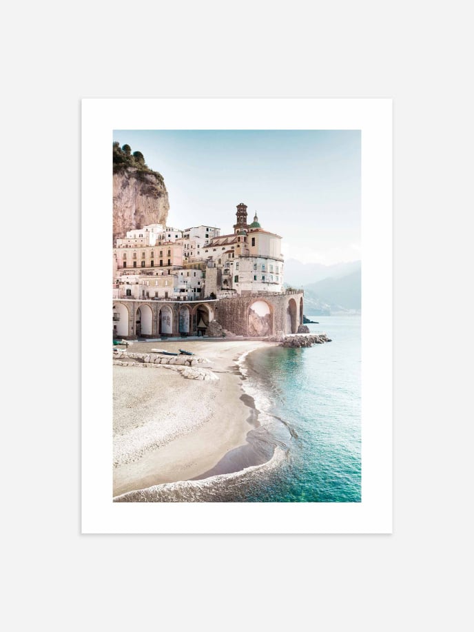Morning in Amalfi Poster