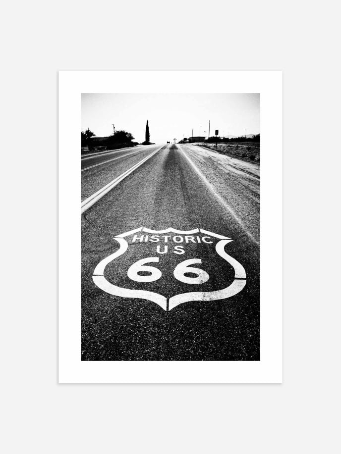 Route 66 Plakat
