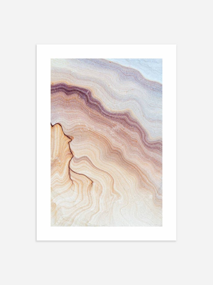 Sandstone Texture Poster
