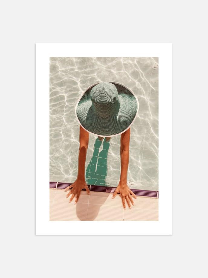 In The Pool Poster
