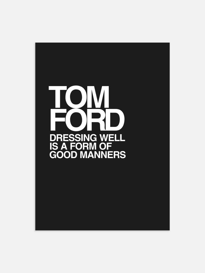 Tom Ford Poster