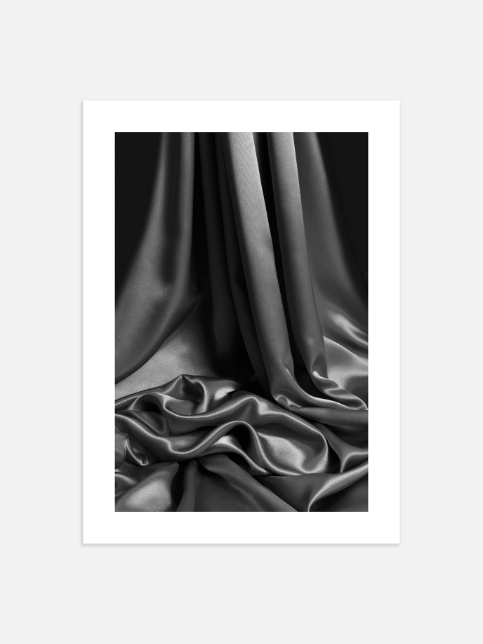 Abstract Fabric Poster