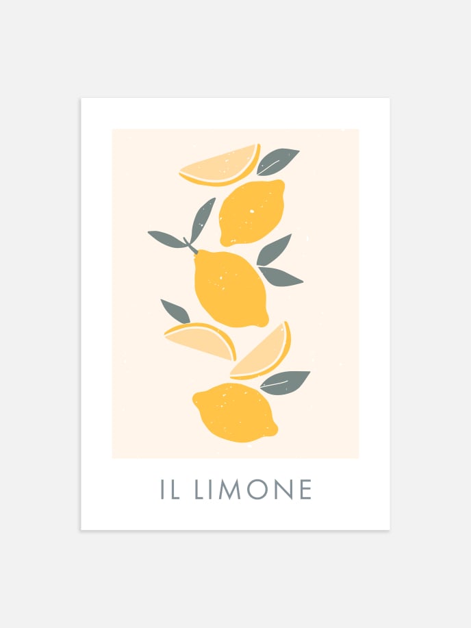 Il Limone Plakat