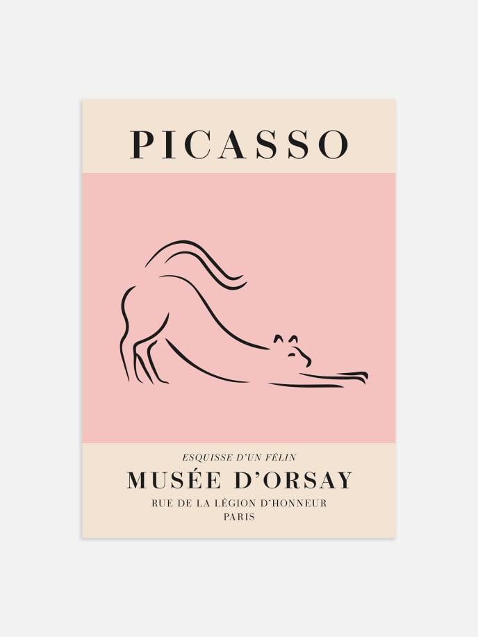 Picasso Feline Póster