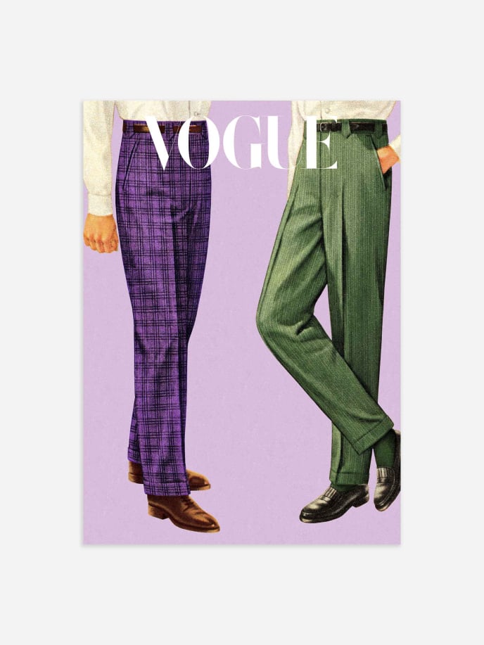 Vogue Men Issue Plakat