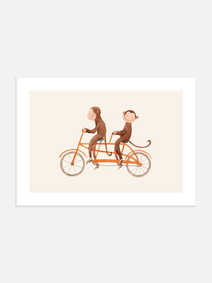 Monkey Ride Plakat