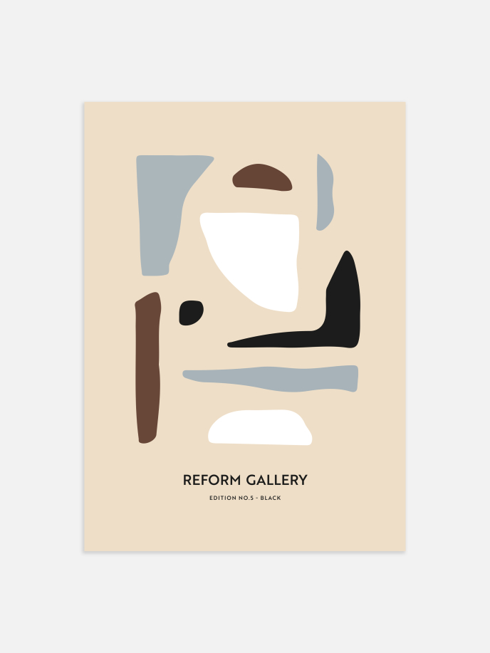 Reform Gallery Beige Plakat
