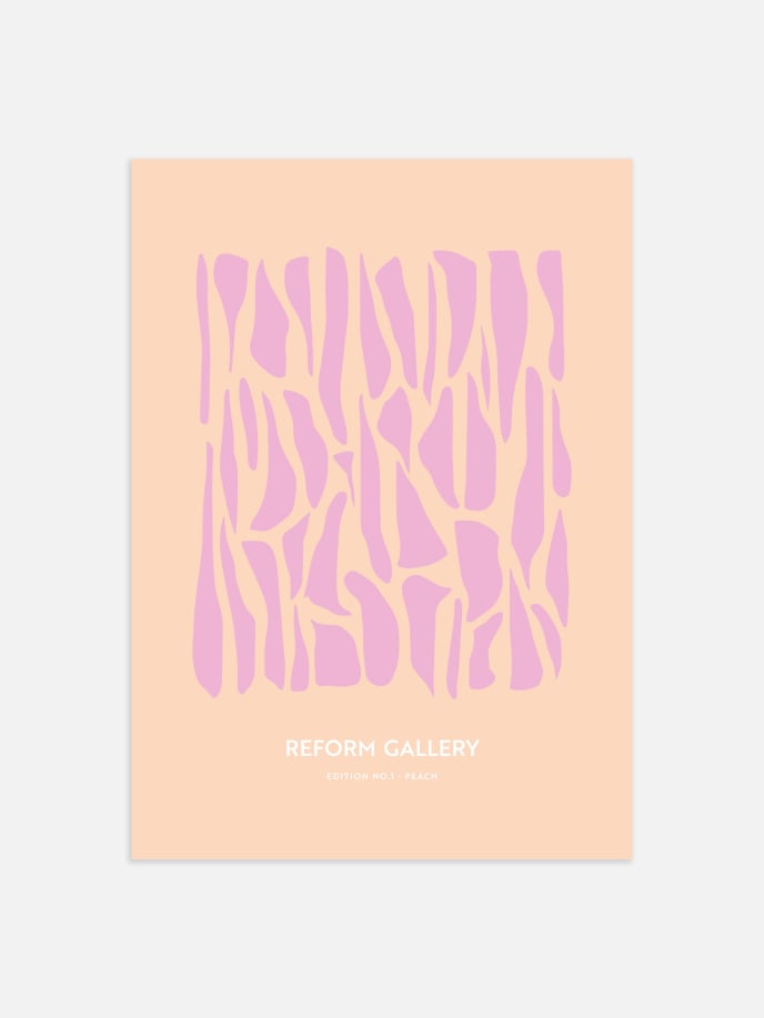 Reform Gallery Peach Plakat
