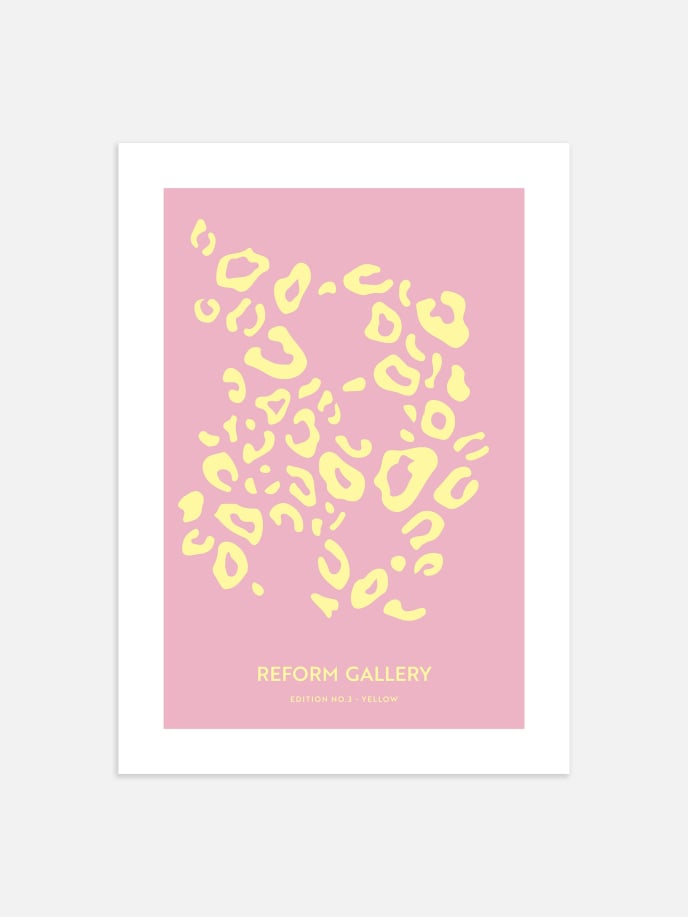 Reform Gallery Yellow Poster