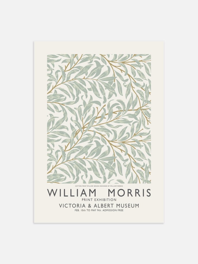 Willow Bough by William Morris Póster