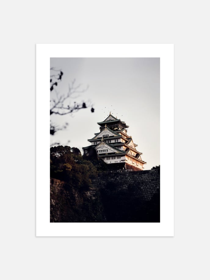 Osaka Castle Poster