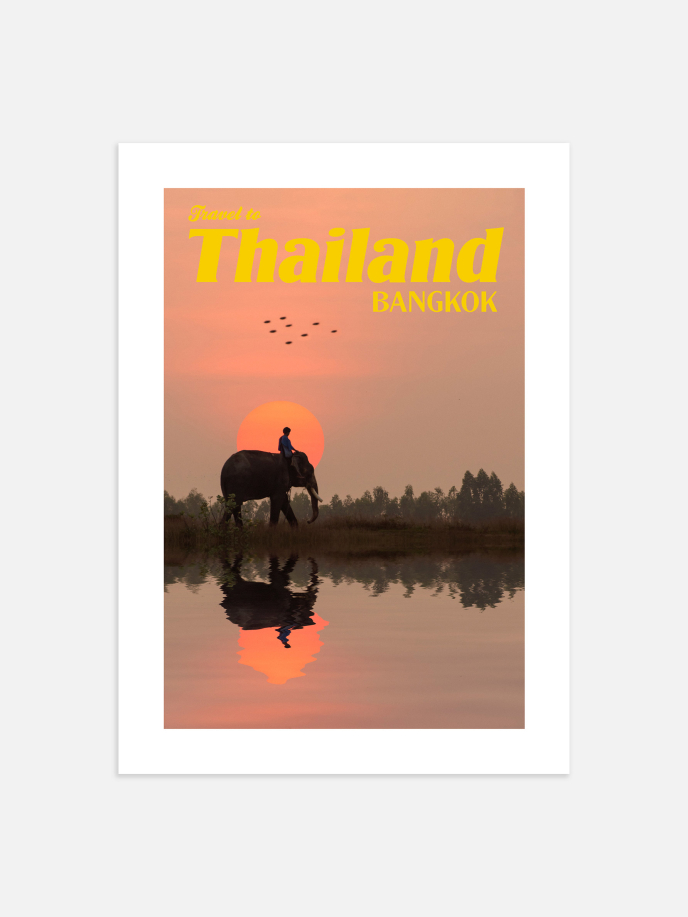 Travel To Thailand Poster
