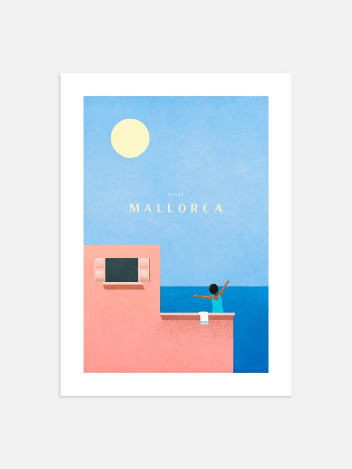 Visit Mallorca Poster