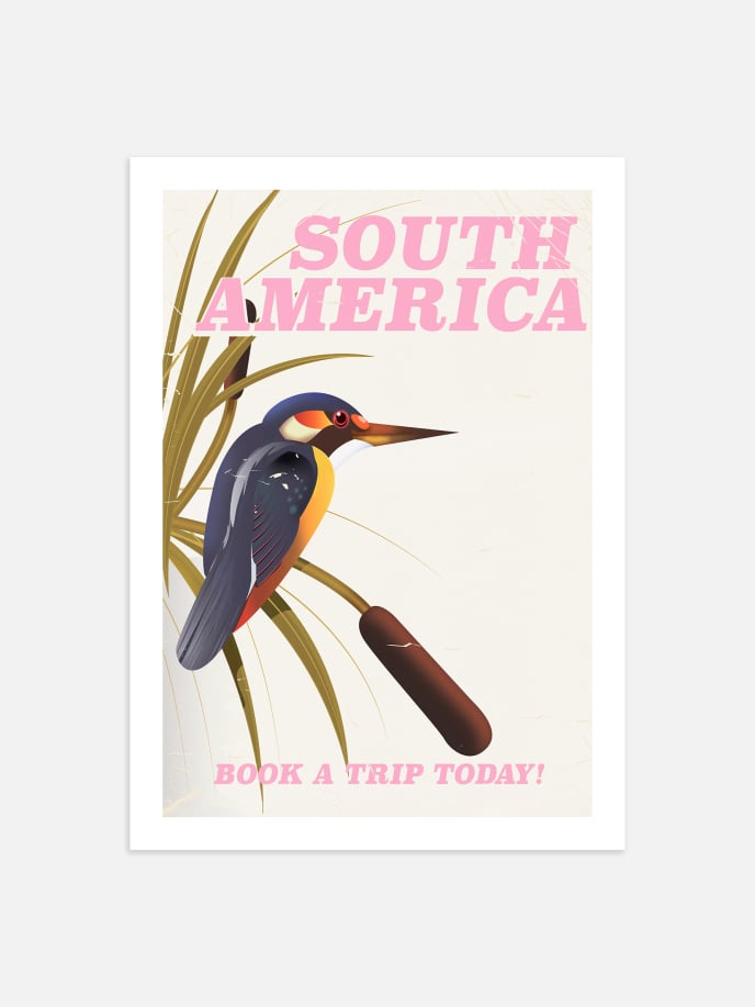South America Poster