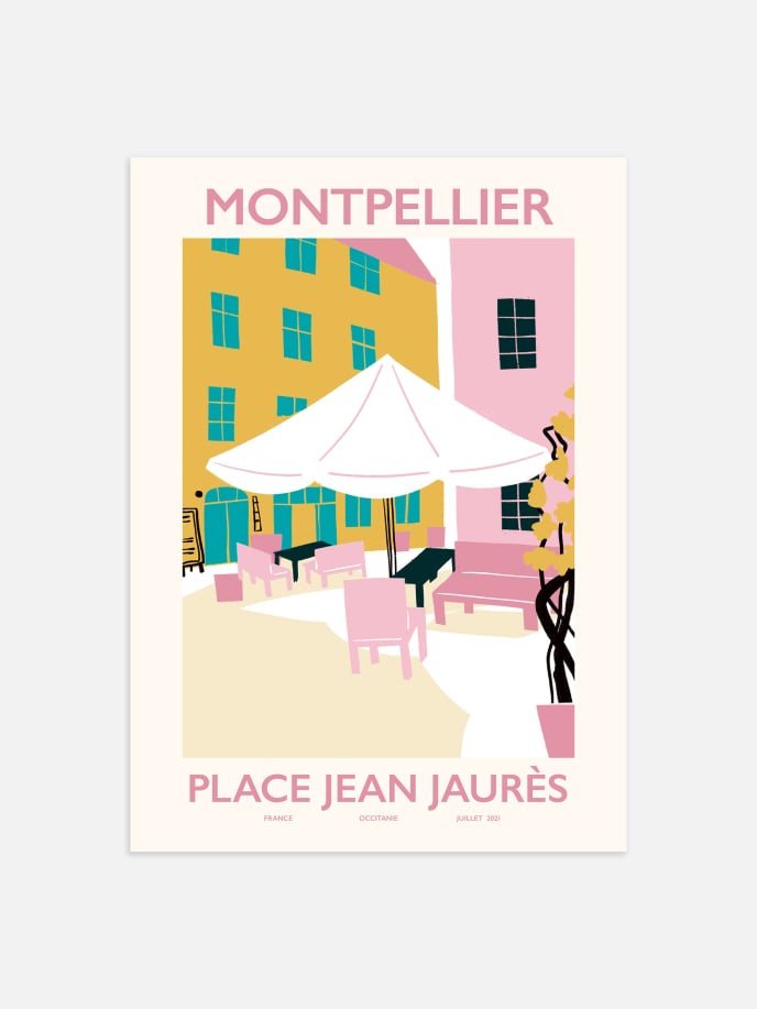 Montpellier Plakat
