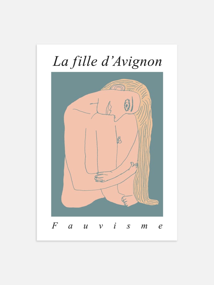 La fille d’Avignon Plakat