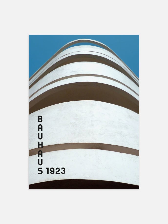 Bauhaus Architecture Plakat