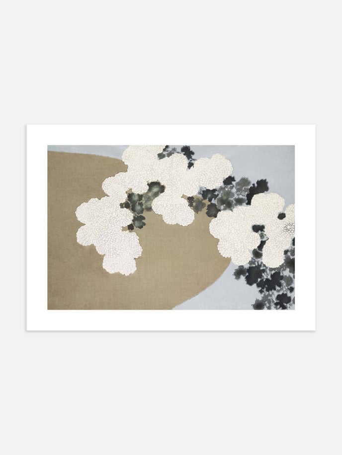 Blossom from Momoyogusa by Kamisaka Sekka Poster